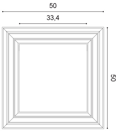 Orac Decor | 3D Wandgestaltung trendige Wandtafel weiß W121 AUTOIRE