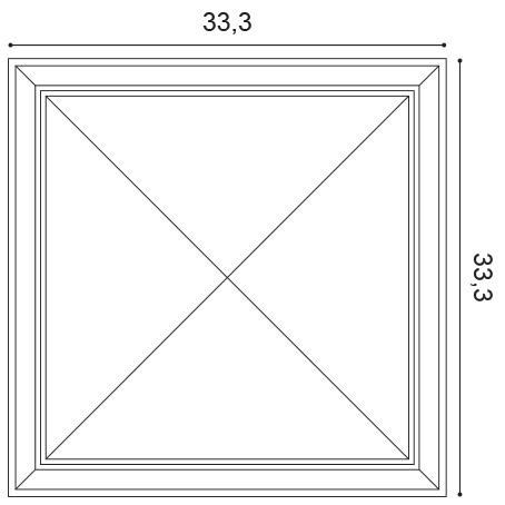 Orac Decor | 3D Wandgestaltung trendige Wandtafel weiß W123 AUTOIRE